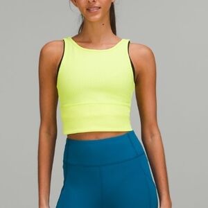 Power Pivot Tank Top *Rib
Electric Lemon